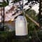 Glitzhome® 10" Woven Solar Powered Outdoor Hanging Lantern